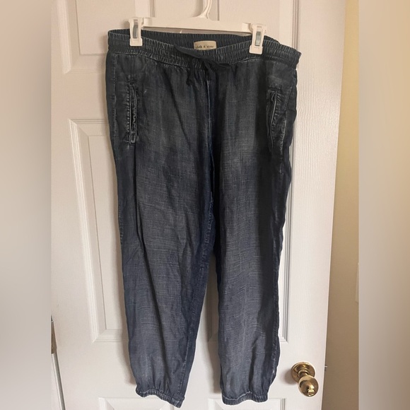 Cloth & Stone Blue Denim Pants - Picture 1 of 3
